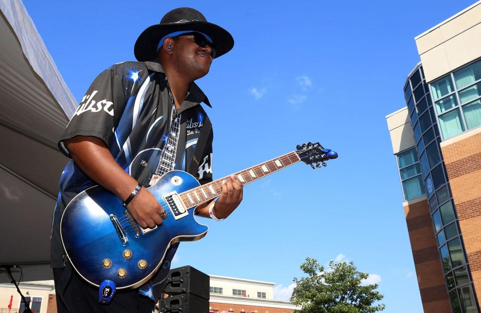 Blue Spectrum, featuring Gahanna guitarist Zayne Harshaw, will be one of the numerous musical acts appearing for the first time at the 2023 Ohio State Fair.