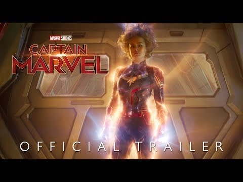 1) "Captain Marvel" - March 8