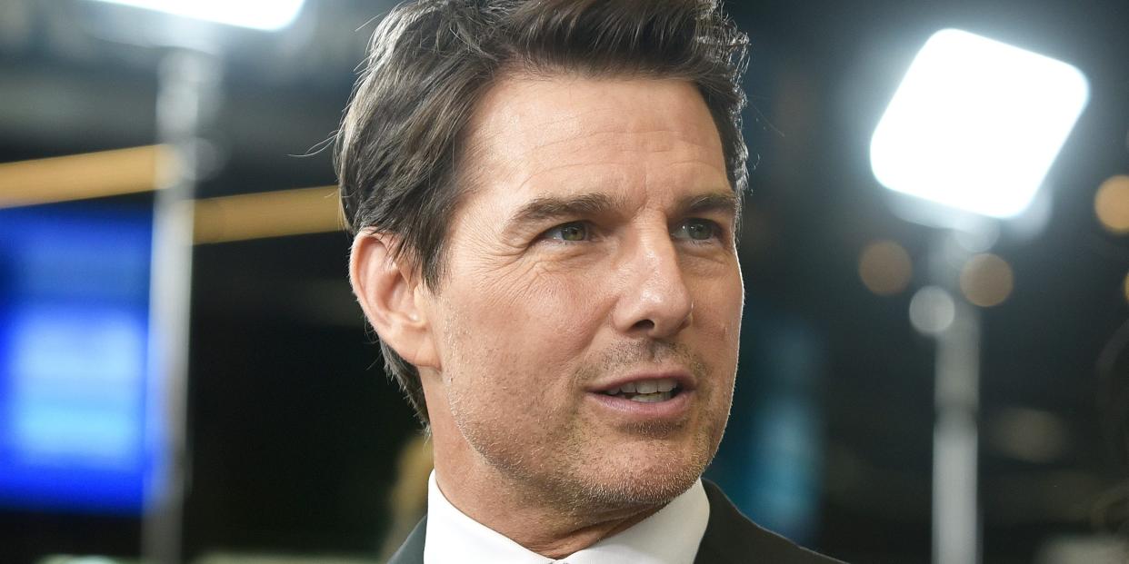 Tom Cruise attends the U.S. Premiere of "Mission: Impossible - Fallout" at Smithsonian's National Air and Space Museum on July 22, 2018 in Washington, DC.