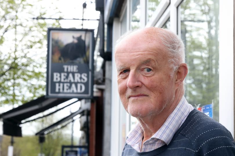 John has been a regular visitor at The Bears Head since it opened over 20 years ago -Credit:WalesOnline/Rob Browne