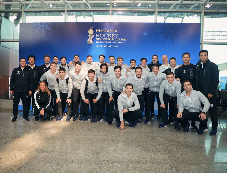 La selección argentina integra el grupo A y debutará este viernes en el Mundial de India