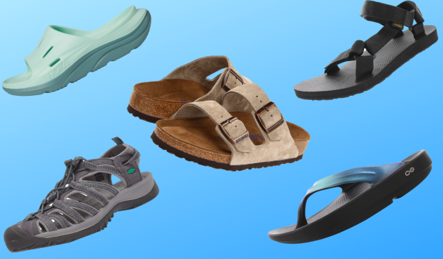 Comfy sales pretty sandals