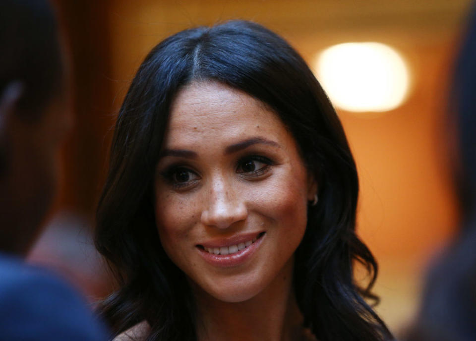 Meghan Markle does facial exercises, and we all should follow suit. (Photo: Getty)