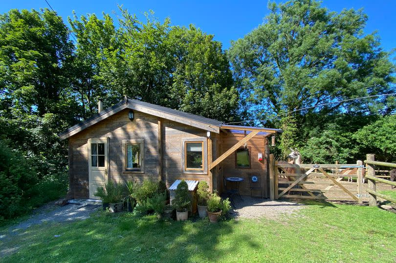 The log cabin, exterior