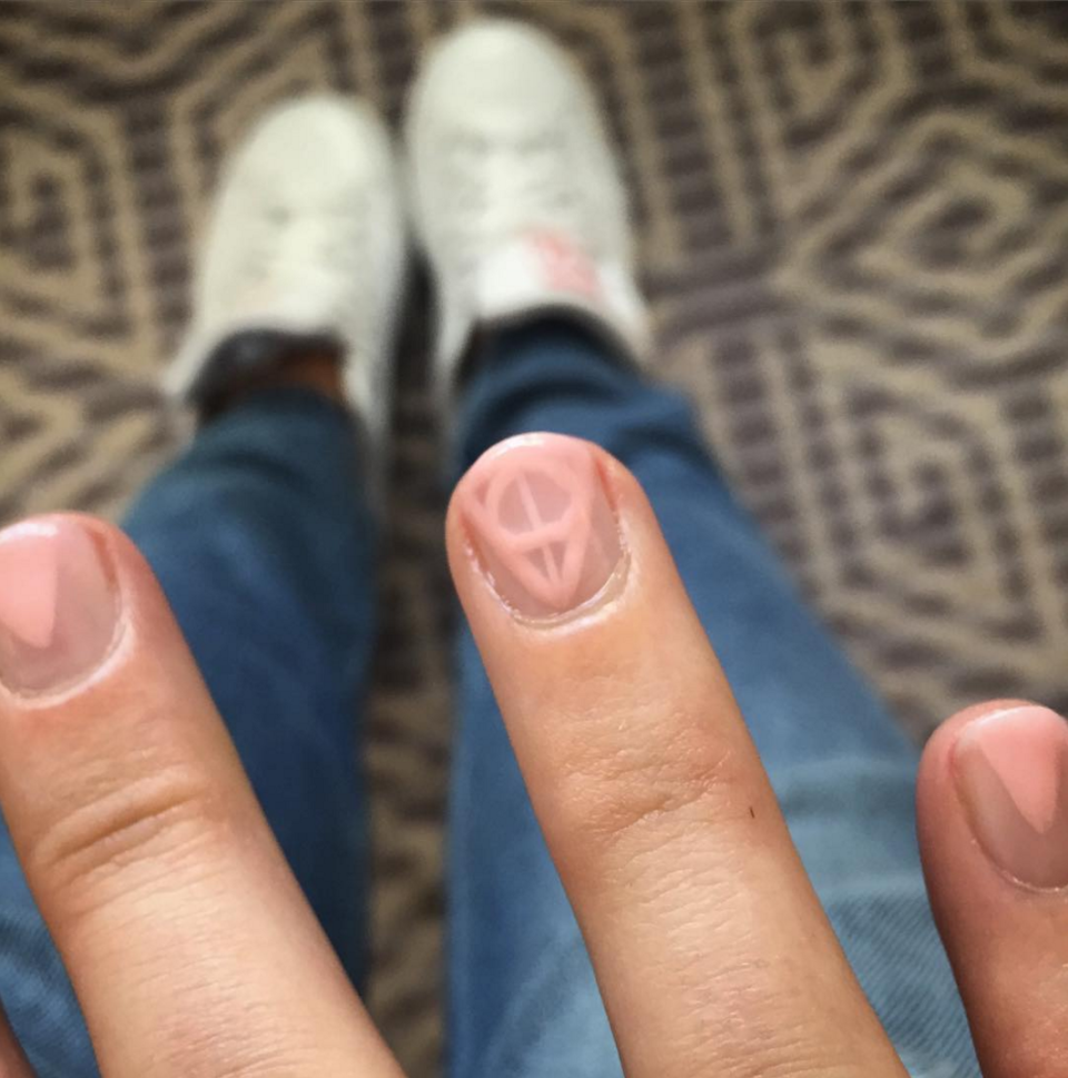 Blake Lively's "Harry Potter" Nails