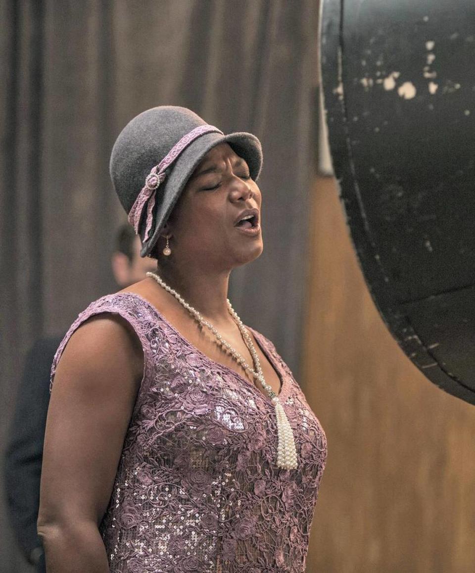 Queen Latifah played blues singer Bessie Smith in HBO’s “Bessie” in 2015. The movie briefly dramatized the incident in Concord where Smith stared down the KKK.