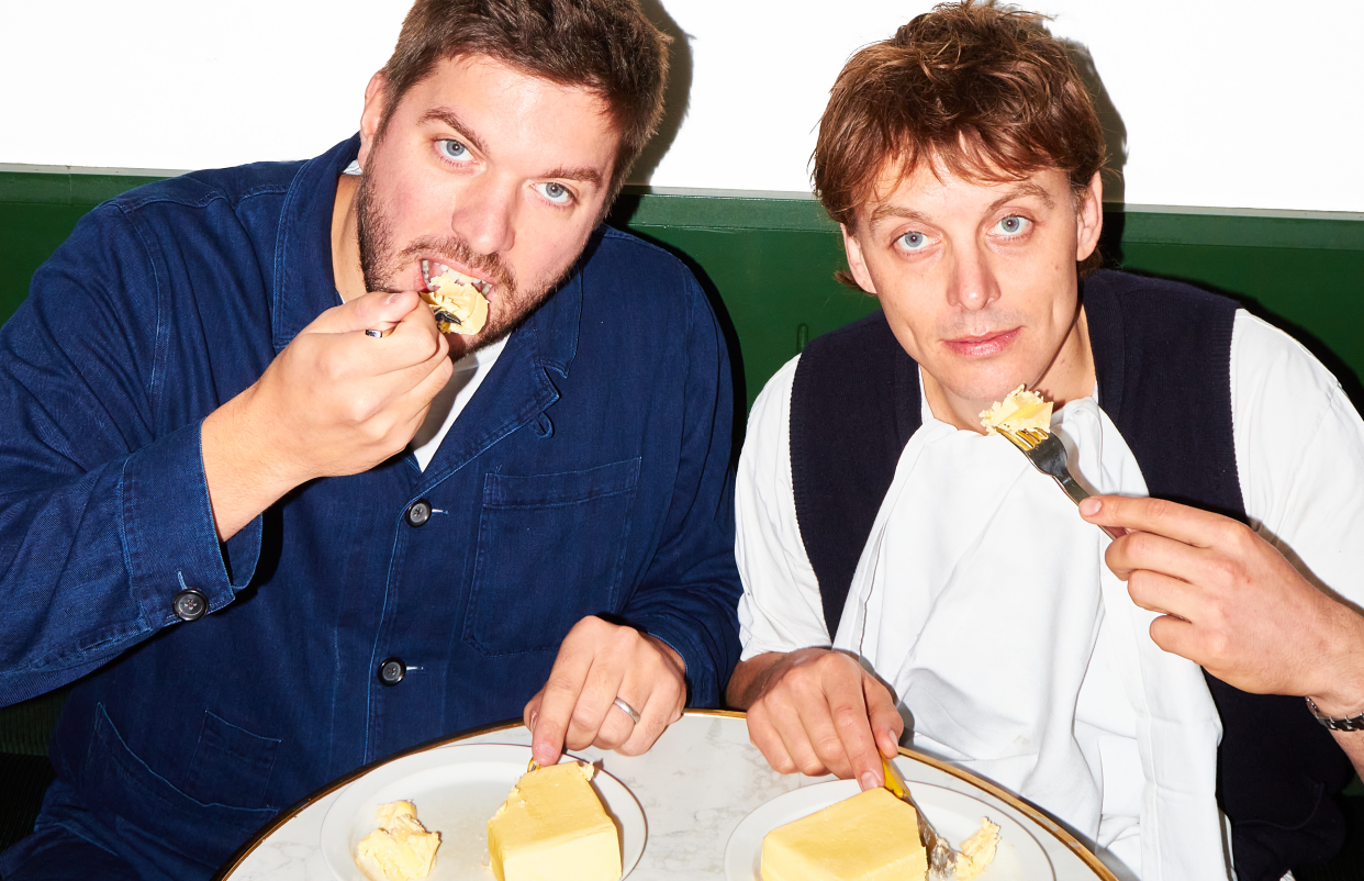 Co-founders Toby Hopkinson and Thomas Straker are on a mission to place butter at the forefront of the digi-food generation. Photo: All Things Butter