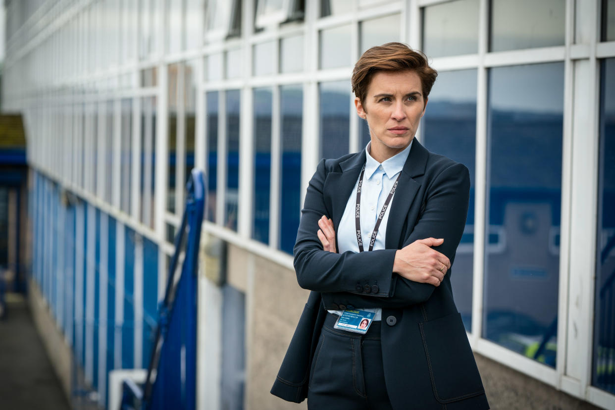 WARNING: Embargoed for publication until 00:00:01 on 06/04/2021 - Programme Name: Line of Duty S6 - TX: 11/04/2021 - Episode: Line Of Duty - Ep 4 (No. n/a) - Picture Shows:  DI Kate Fleming (VICKY MCCLURE) - (C) World Productions - Photographer: Steffan Hill