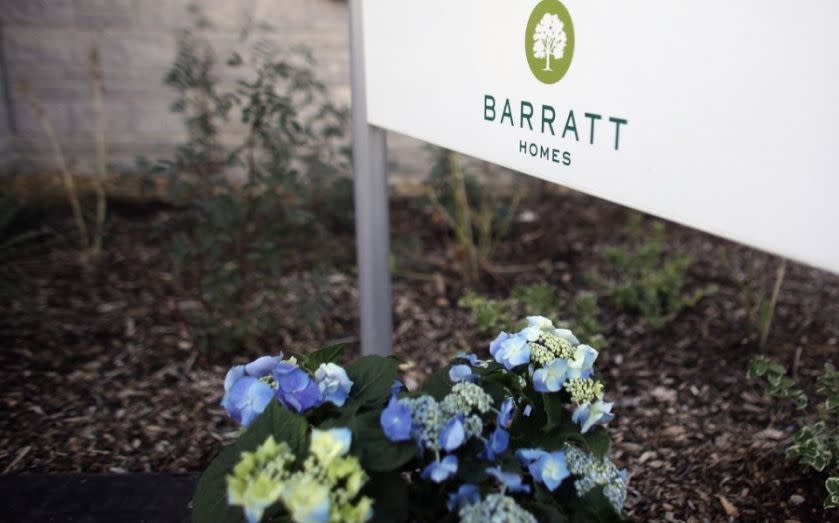 Barratt was one of the biggest fallers with its share price cratering over nine per cent this morning, as its move to create the UK’s biggest housebuilder failed to impress. 