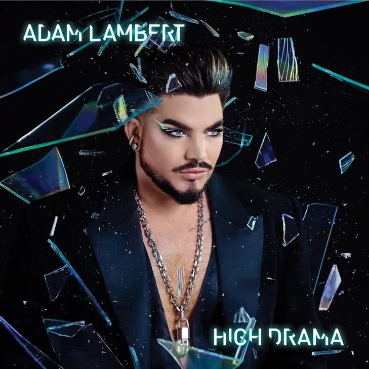 Adam Lambert's 'High Drama' album art. (Photo: BMG)