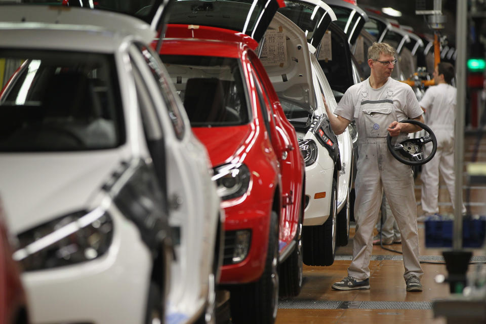 Volkswagen has warned about the damaging impact of US car tariffs. Photo: Sean Gallup/Getty Images