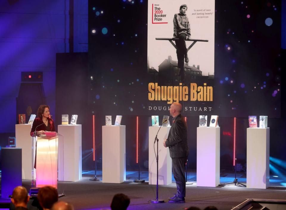 Douglas Stuart won the Booker Prize with Shuggie Bain (David Parry/PA) (PA Wire)