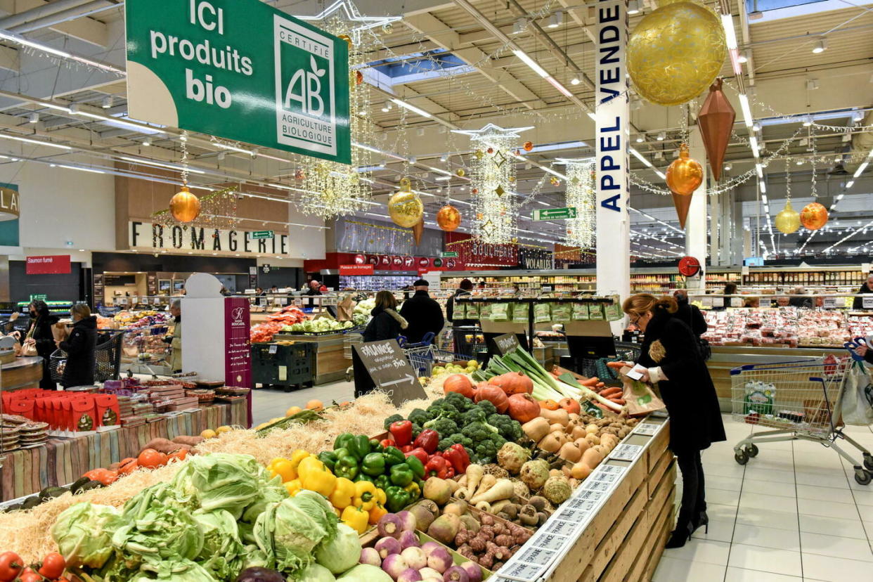 Les légumes rappelés ont été mis en vente chez Leclerc entre le 11 janvier et le 26 janvier 2024.  - Credit:Sebastien SALOM-GOMIS/SIPA / SIPA / Sebastien SALOM-GOMIS/SIPA