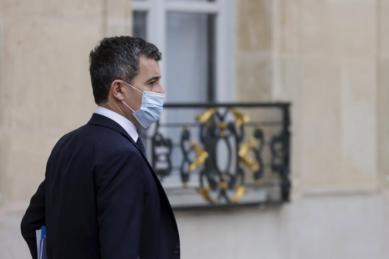 Gérald Darmanin, le 13 janvier 2021 à l'Élysée. - LUDOVIC MARIN / AFP