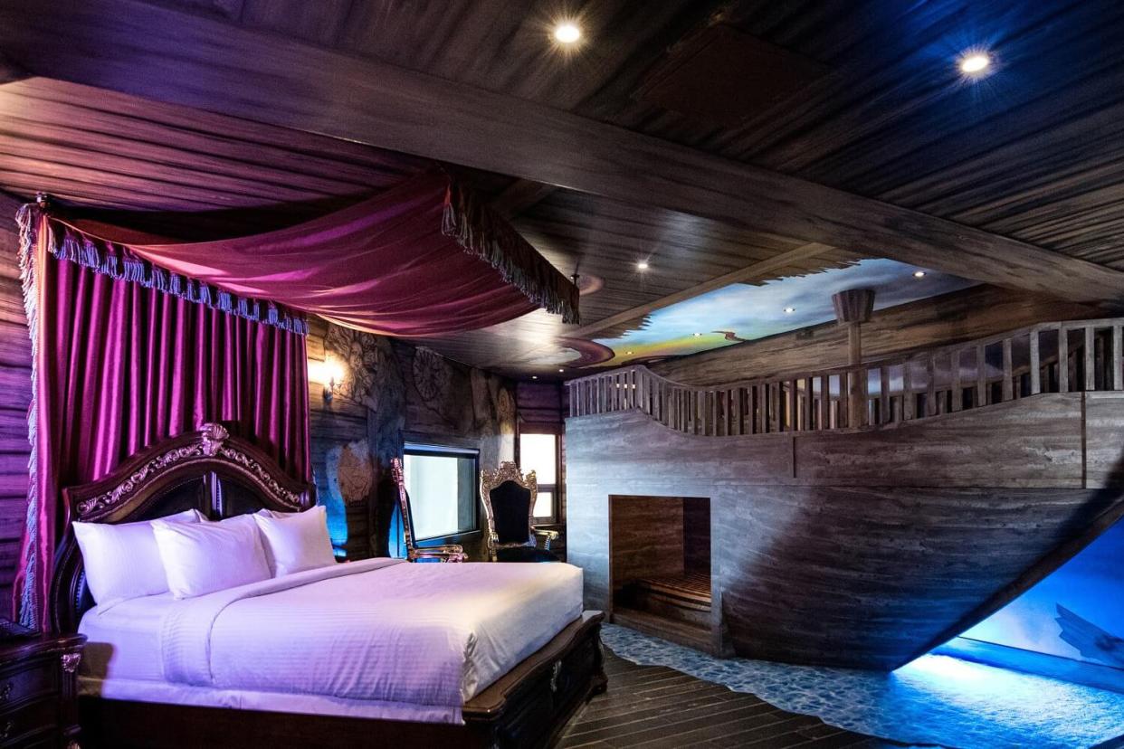 Pirate Room, Fantasyland Hotel in Edmonton, Alberta, Canada