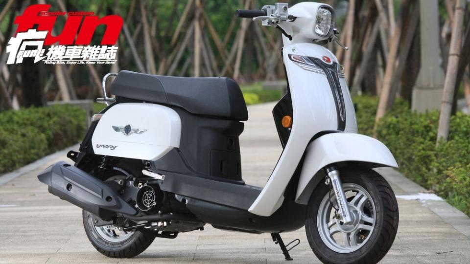 動人奪目 閃耀登場KYMCO MANY 125水鑽版