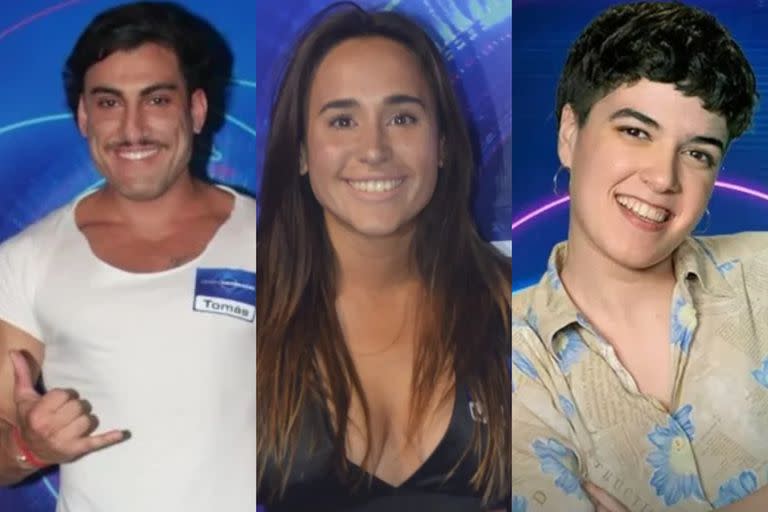 Thomas, Martina y Mora son hasta el momento los tres participantes eliminados de Gran Hermano