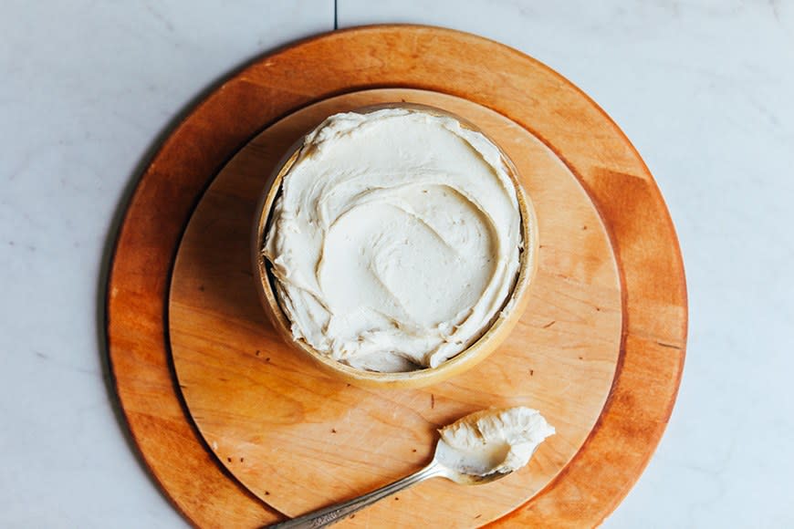 Cashew Buttercream Frosting from Minimalist Baker