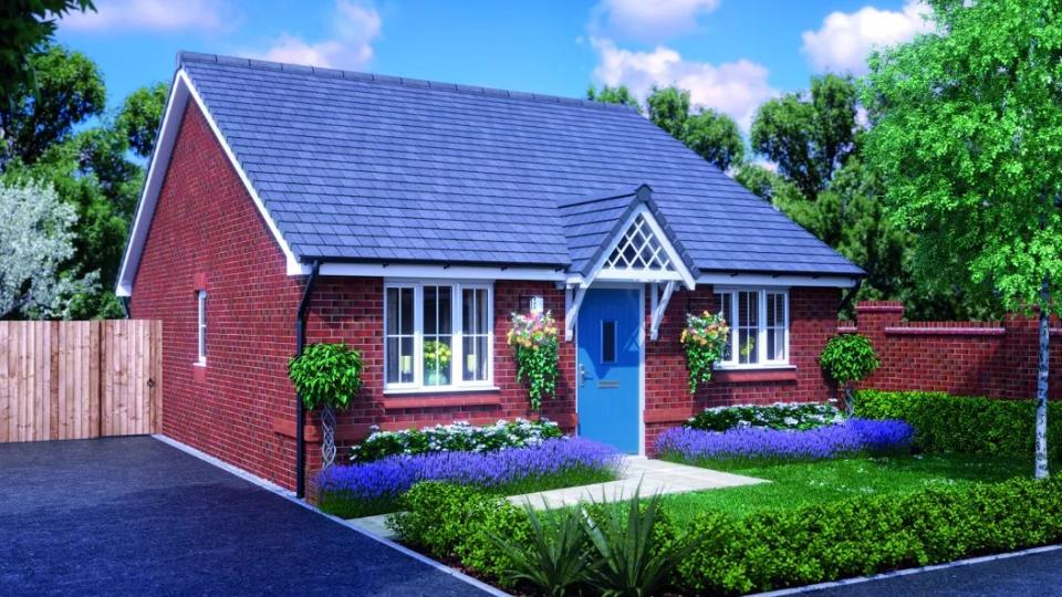 This charming bungalow is on the edge of the village of Featherstone, just 5 miles from Wolverhampton.