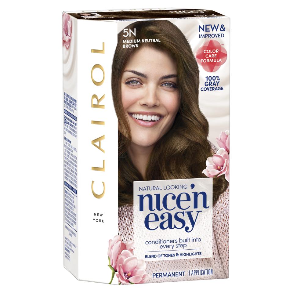 A look at the new Clairol Nice 'n Easy at-home hair color. (Photo: Clairol)
