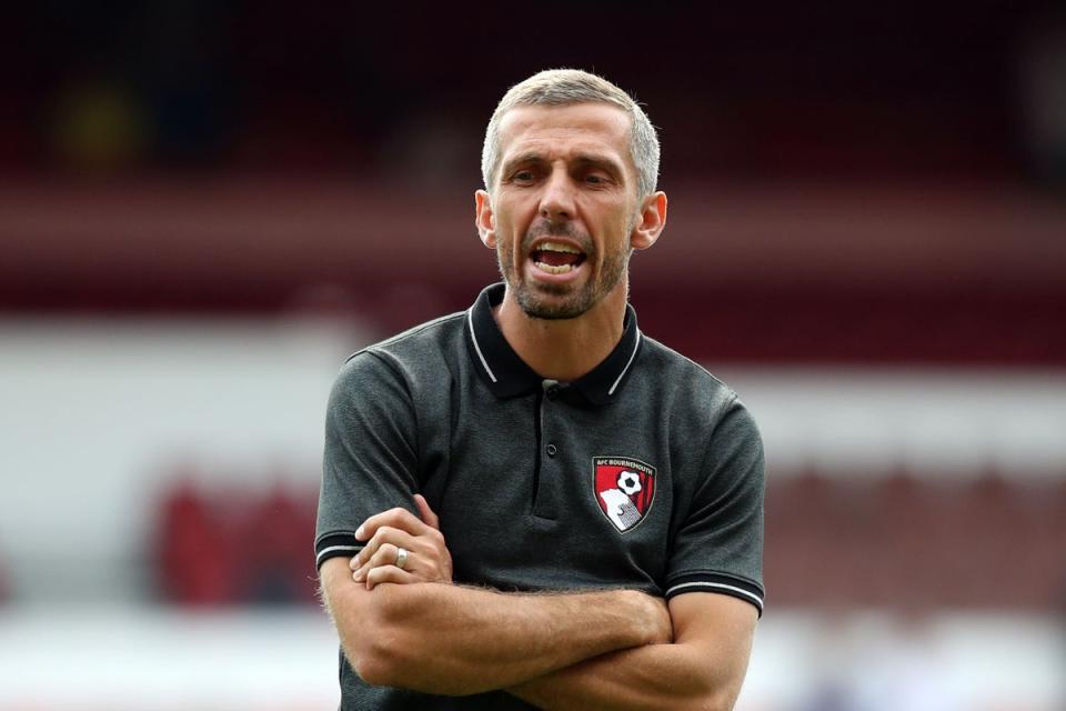 Bournemouth interim boss Gary O’Neil is unlikely to replace Chris Wilder at Middlesbrough (Scott Wilson/PA) (PA Wire)