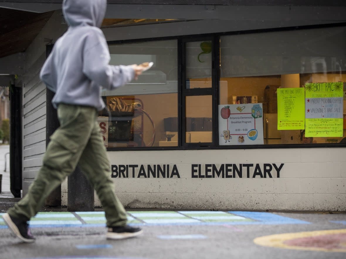 The former principal of Britannia Elementary School on Vancouver's east side has been accused of misappropriating about $170,000 in school funds. (Ben Nelms/CBC - image credit)