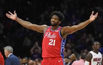 NBA: Miami Heat at Philadelphia 76ers