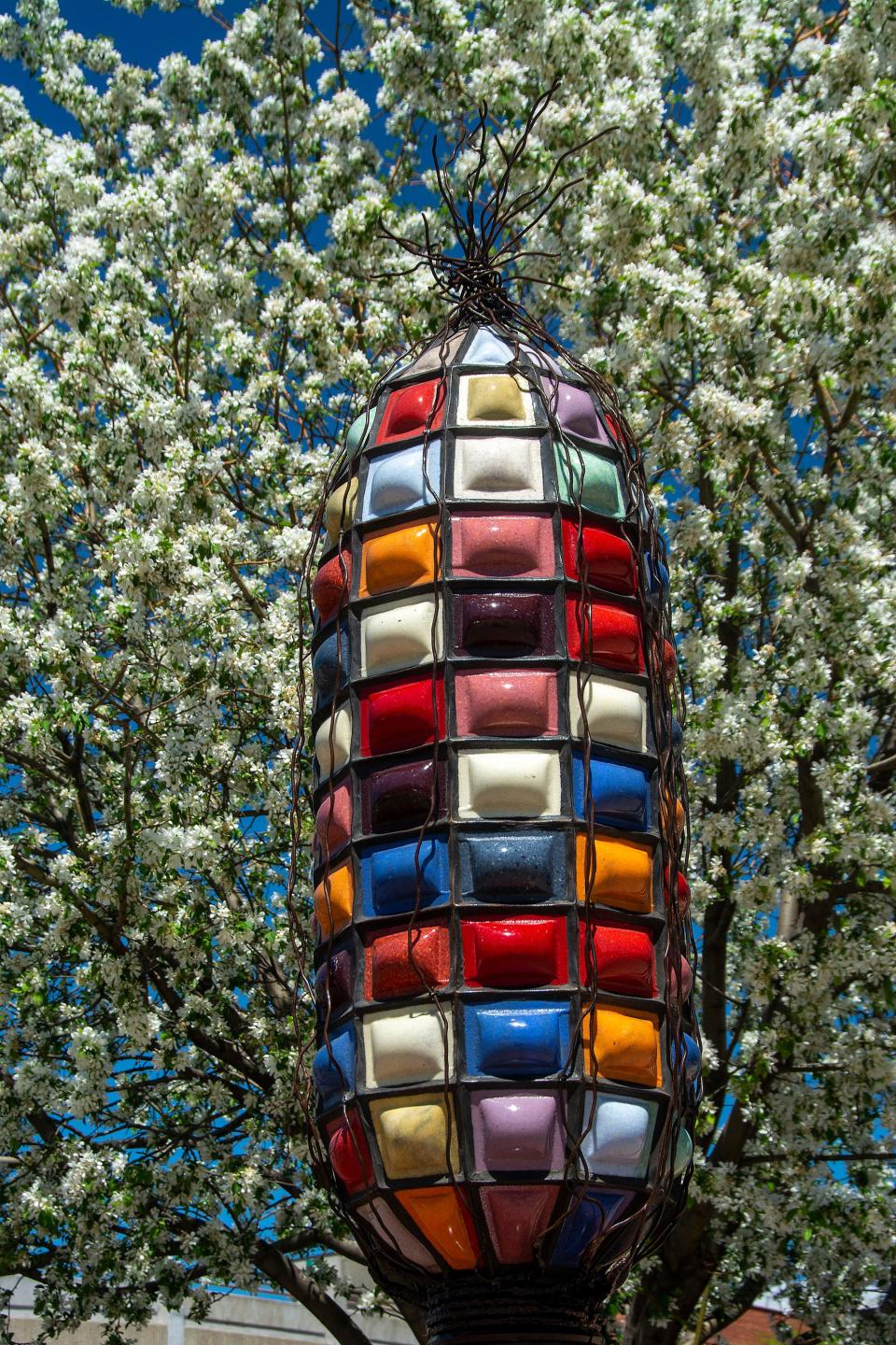 Abundance by Mark Hall. Sioux Falls SculptureWalk 2022.