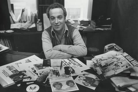 Seymour Stein photographed for Rolling Stone c.1977