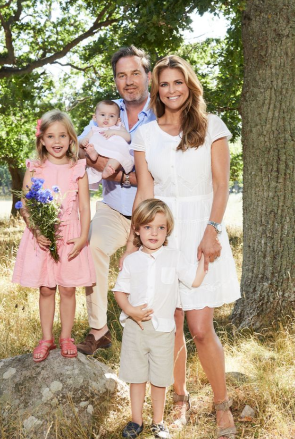Princess Madeline of Sweden announced her plan to relocate her family to Florida earlier this month. Photo: Getty