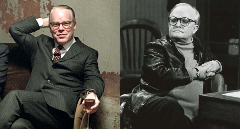 Philip Seymour Hoffman und Truman Capote