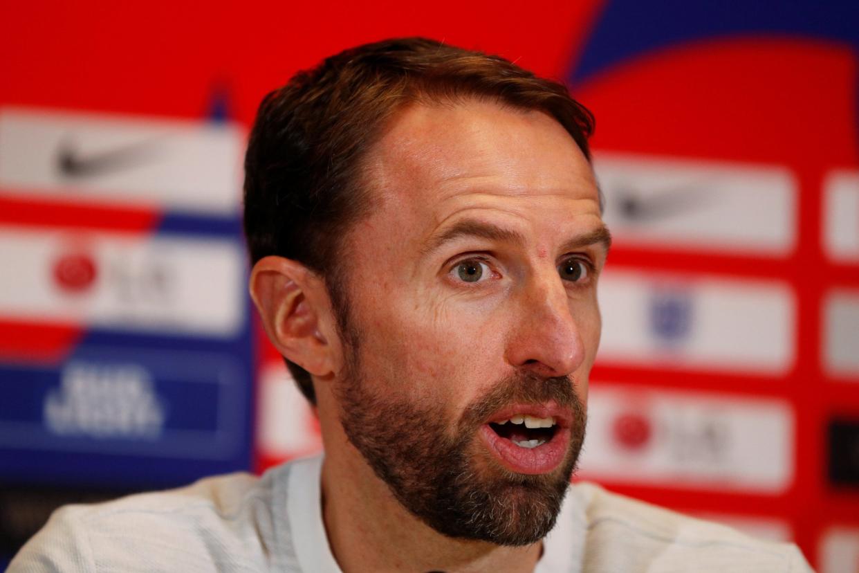 Southgate says his team won't hang on for the 0-0 draw that would secure Nations League survival: Action Images via Reuters