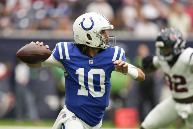 Colts QB Gardner Minshew prepares for possible start against Ravens