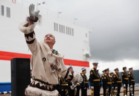 Russia's floating nuclear power plant Akademik Lomonosov leaves Murmansk