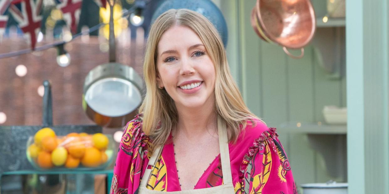 katherine ryan in great celebrity bake off for stand up to cancer