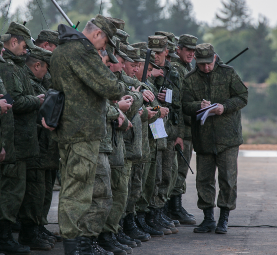 Russian troops Zapad-2017