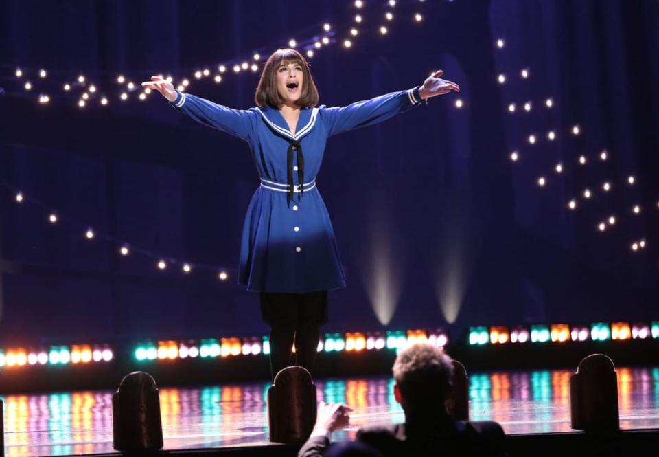 <div class="inline-image__caption"><p>Lea Michele performed many of 'Funny Girl's' biggest numbers in 'Glee.'</p></div> <div class="inline-image__credit">Everett Collection</div>