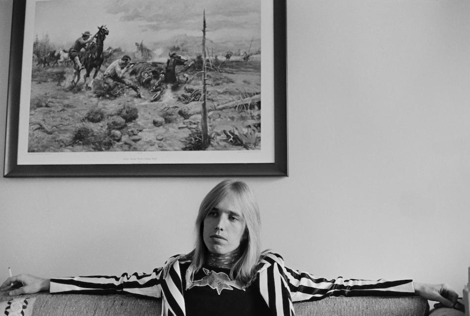 Tom Petty in 1977. (Photo by Michael Putland/Getty Images)