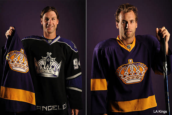 L.A. Kings go retro, bring back the purple and gold this season