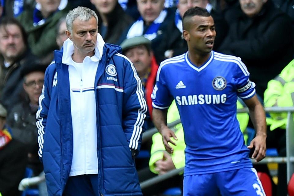 Ashley Cole enjoyed plenty of success under Jose Mourinho at Chelsea Photo: Getty Images