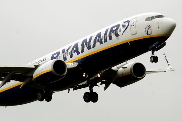Couple romp onboard Ryanair flight in front of shocked passengers