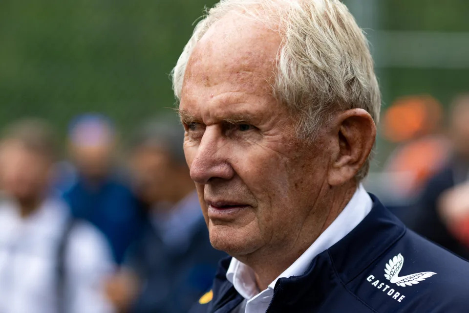 Helmut Marko, asesor de Red Bull, ha sido crítico sobre la actuación de Pérez en la presente temporada. (Photo by Kym Illman/Getty Images)