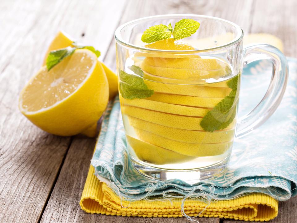 lemon water