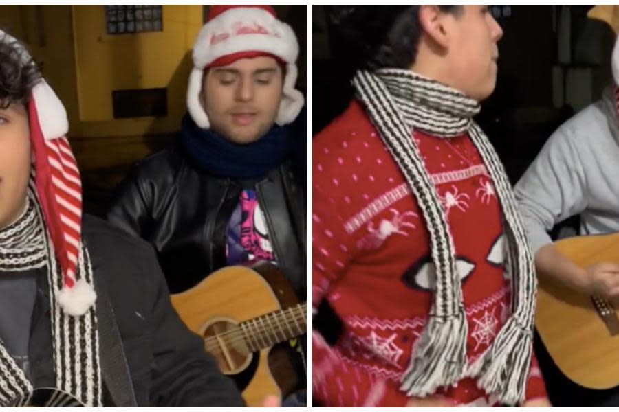 "Villancicos Tumbados": jóvenes cantan canciones navideñas al estilo Peso Pluma