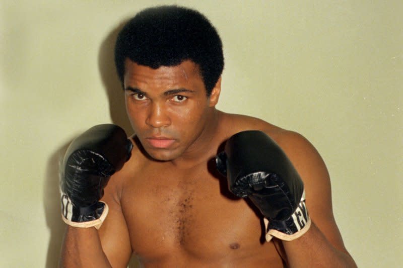 一代拳王阿里（Muhammad Ali）病逝，攝於1974年（美聯社）