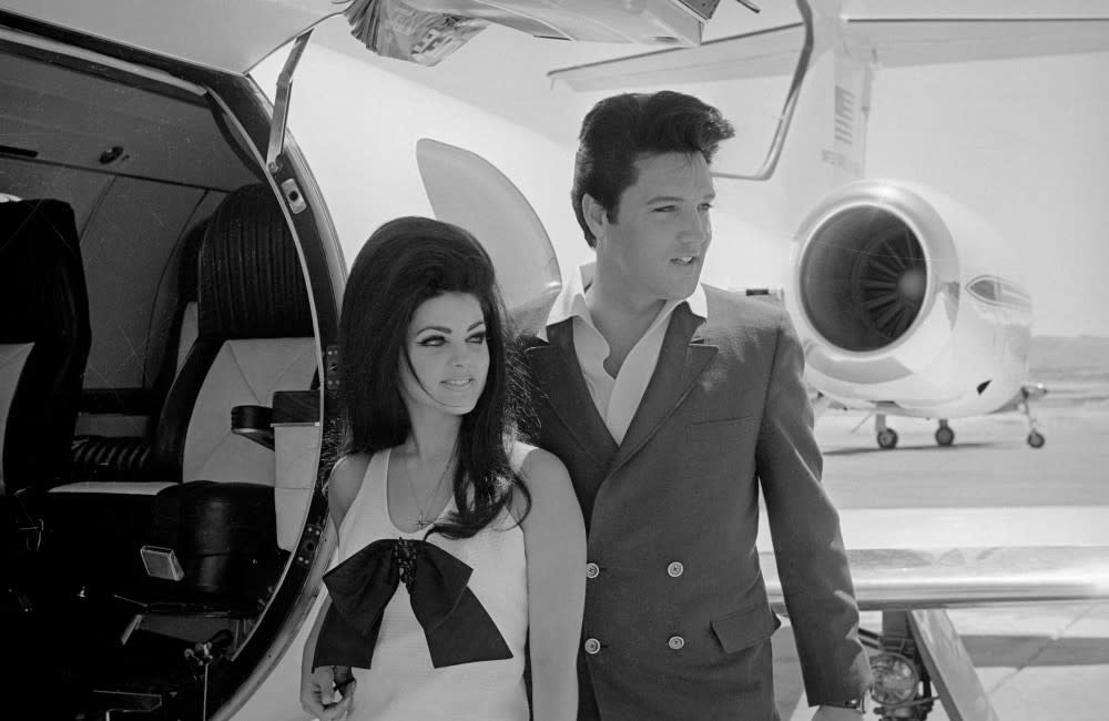 Priscilla and Elvis Presley stayed close after their divorce credit:Bang Showbiz