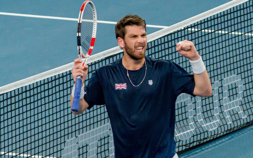 Cameron Norrie celebrates his three-set victory over Rafael Nadal - What Britain can do to build on Cameron Norrie’s ‘career-best win’ against Rafael Nadal - Andy Cheung/Getty Images