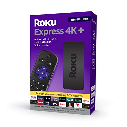 Roku Express 4K+ 2021 | Streaming Media Player HD/4K/HDR