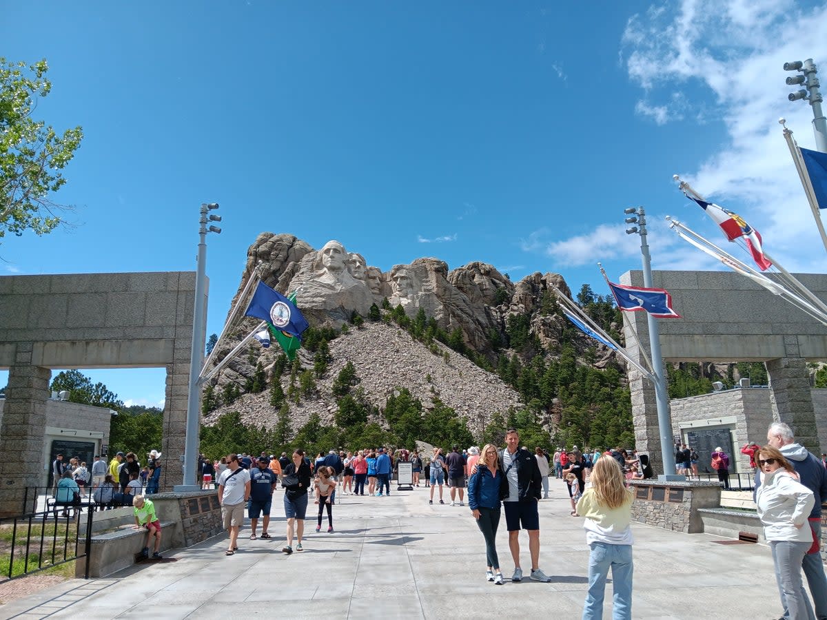 The majesty of Mount Rushmore in South Dakota (Simon and Susan Veness)