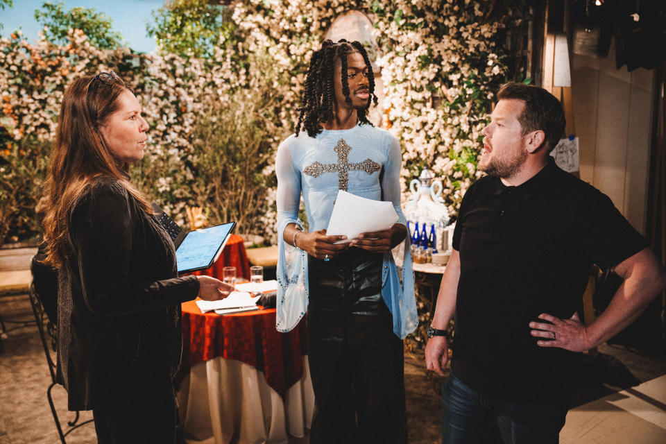 Carpool Karaoke with Lil Nas X on The Late Late Show with James Corden.  (Terence Patrick / CBS)